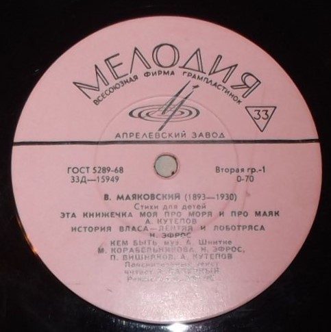 В.Маяковский.Стихи для детей