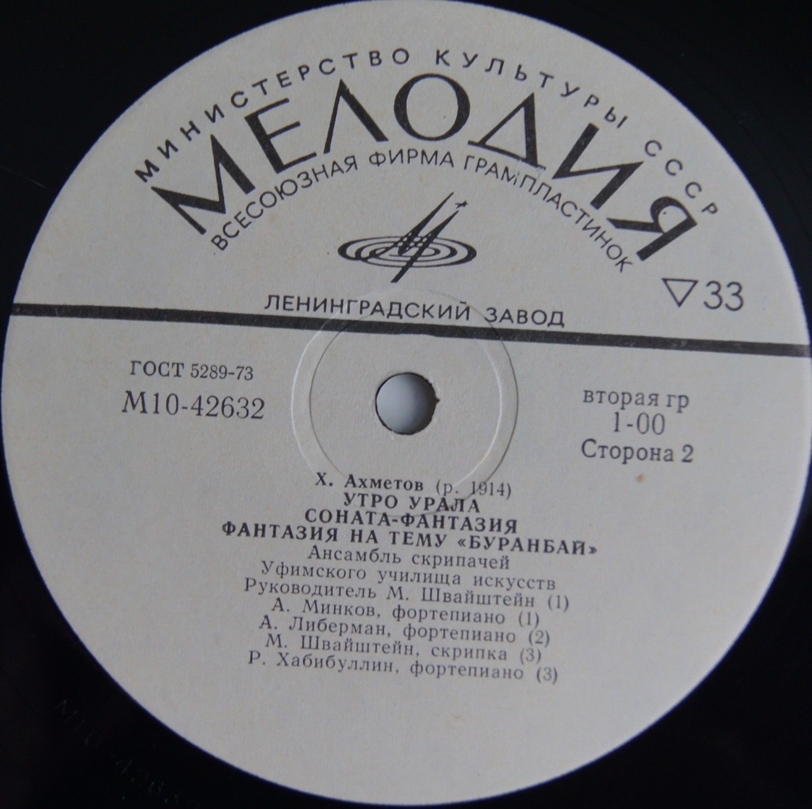 X. АХМЕТОВ (1914)