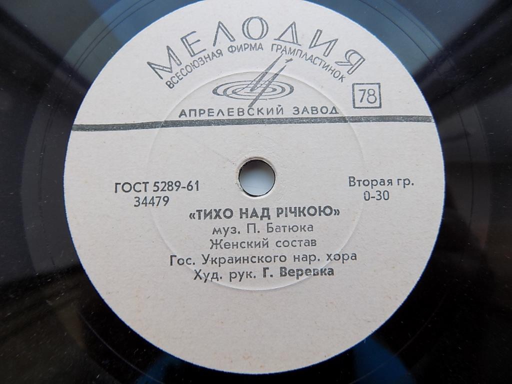 Тихо над річкою / Ой дівчина по гриби ходила