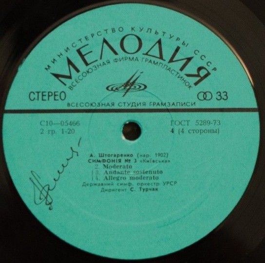 А. ШТОГАРЕНКО (1902)