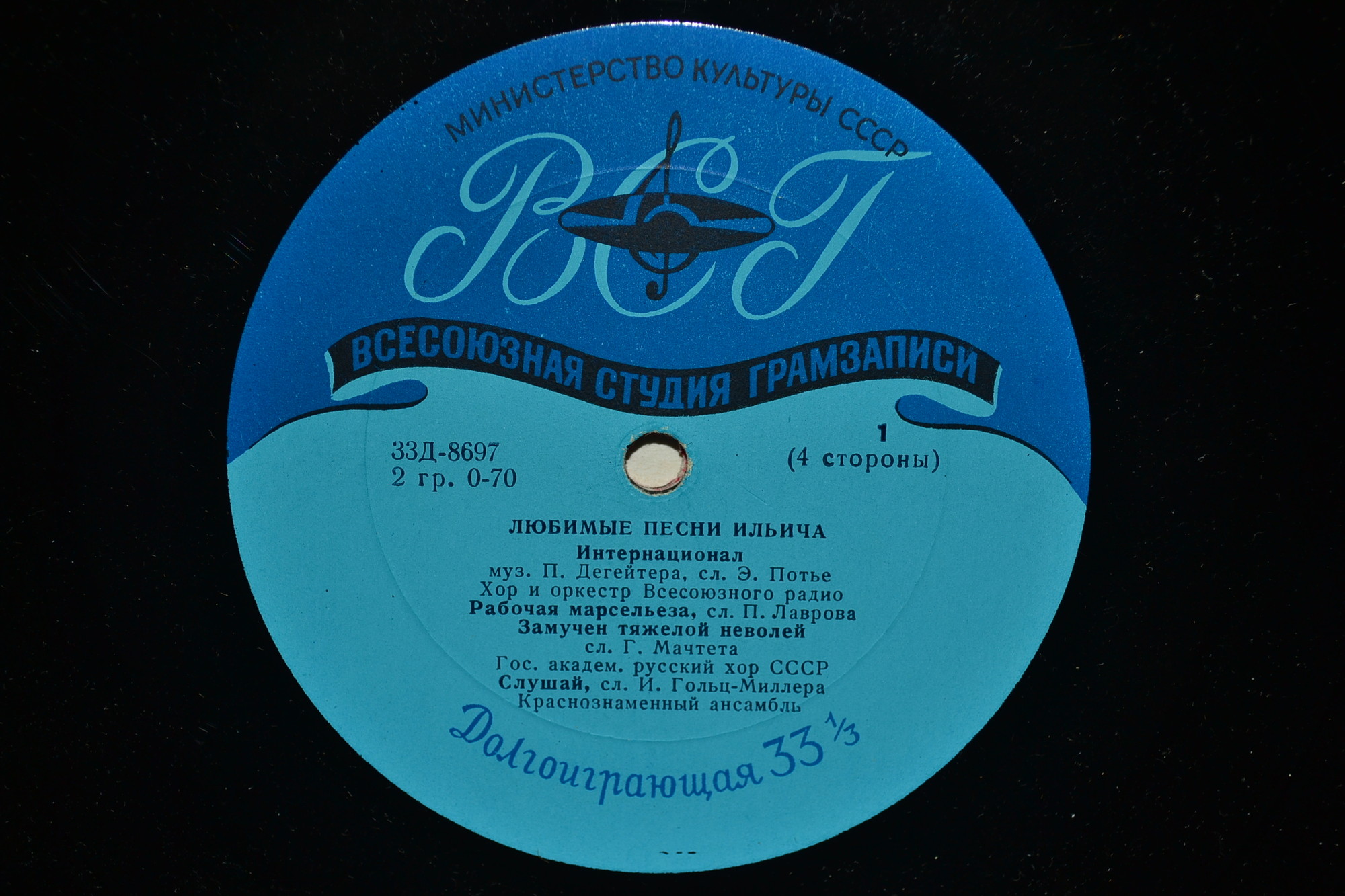 Любимые песни Ильича