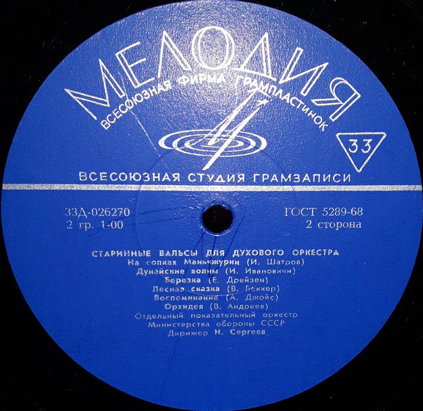 Старинные марши и вальсы для духового оркестра