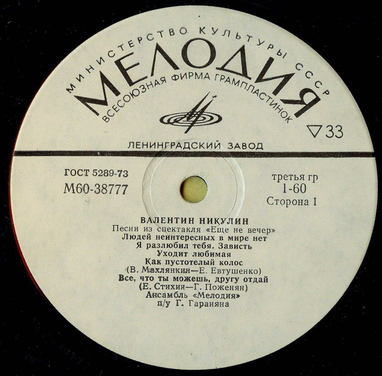 Валентин НИКУЛИН