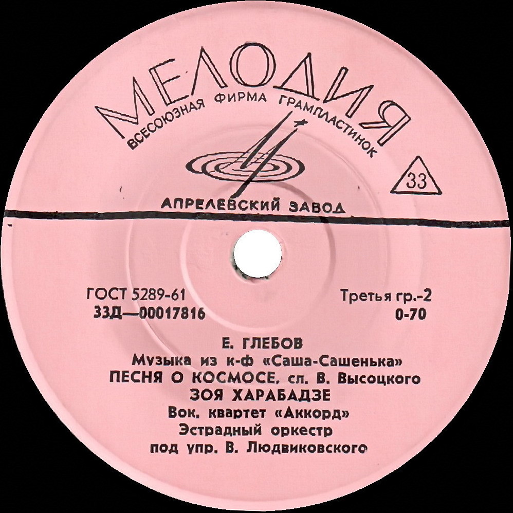 Е. ГЛЕБОВ (1929) - Музыка из к/ф «Саша-Сашенька»