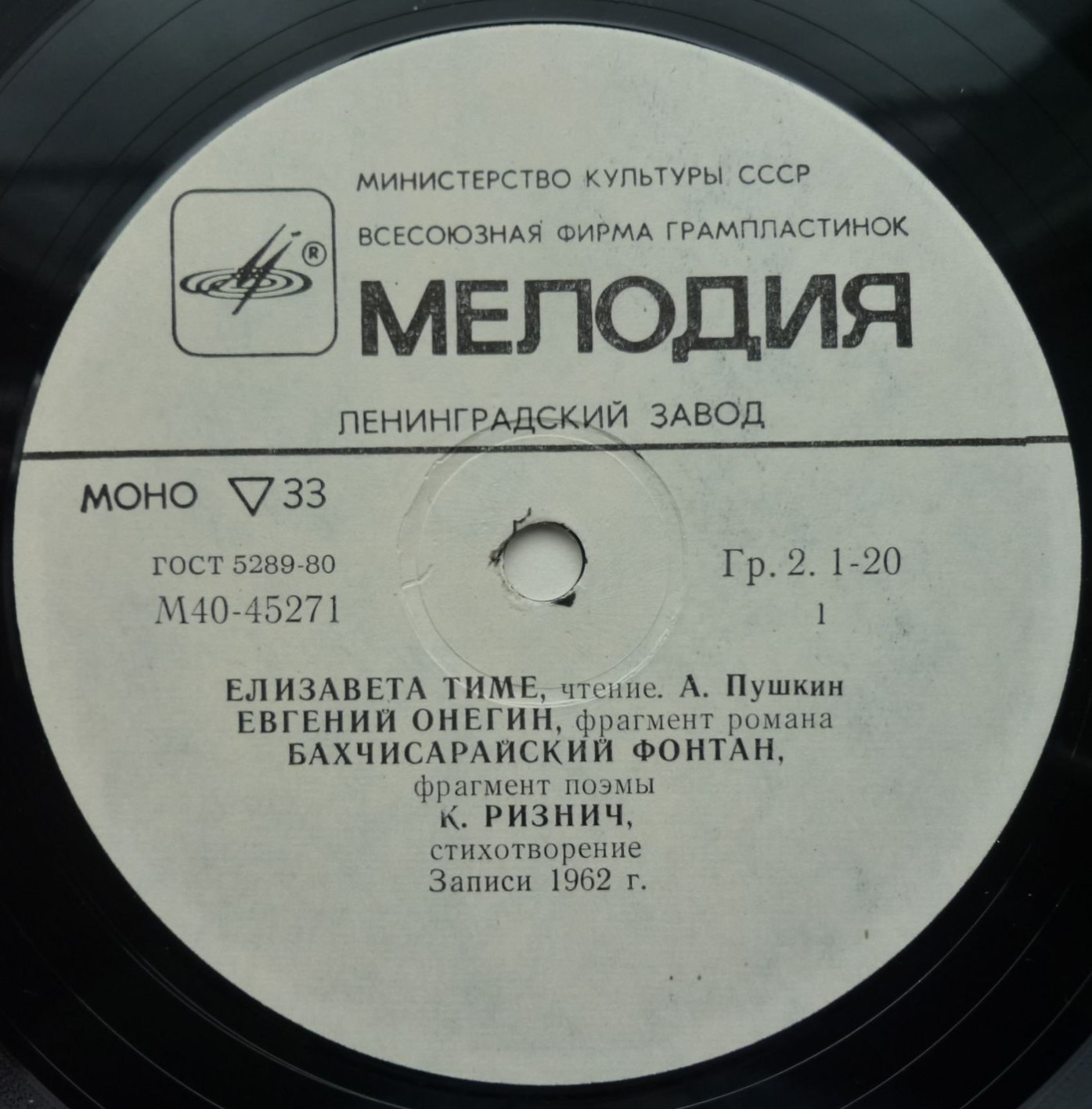 Елизавета Тиме