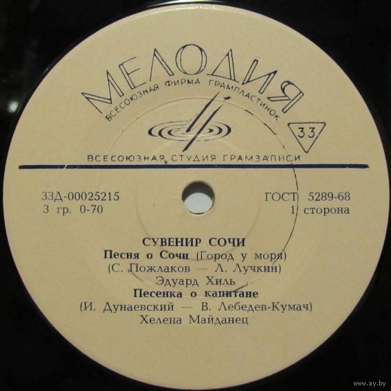 Сочинский сувенир