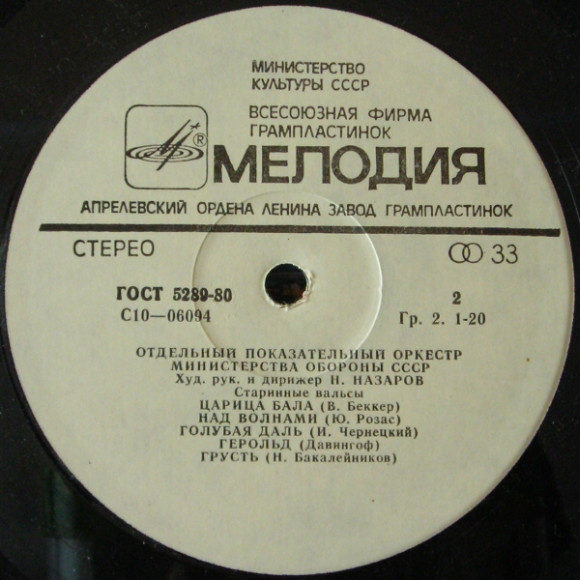 СТАРИННЫЕ РУССКИЕ МАРШИ И ВАЛЬСЫ