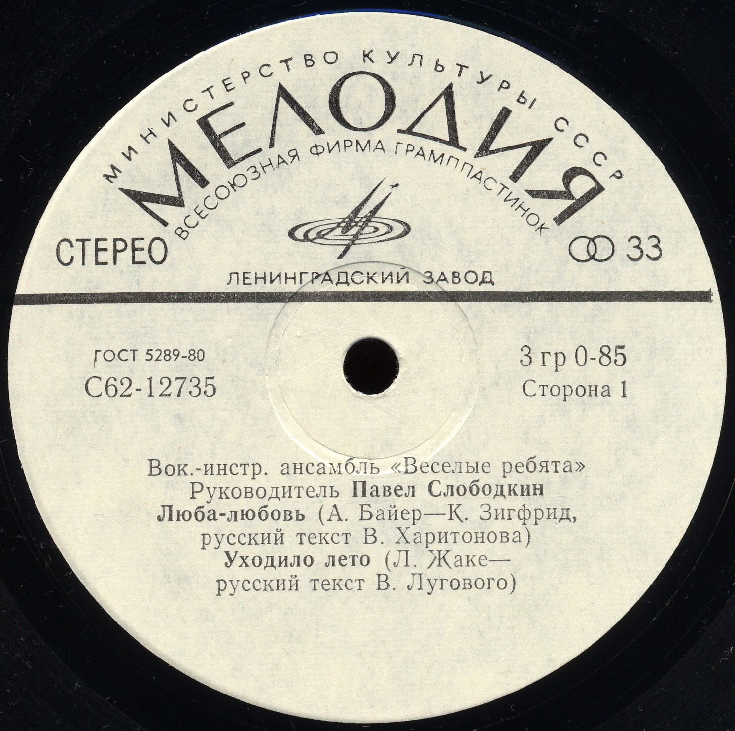 ВИА "Весёлые ребята"