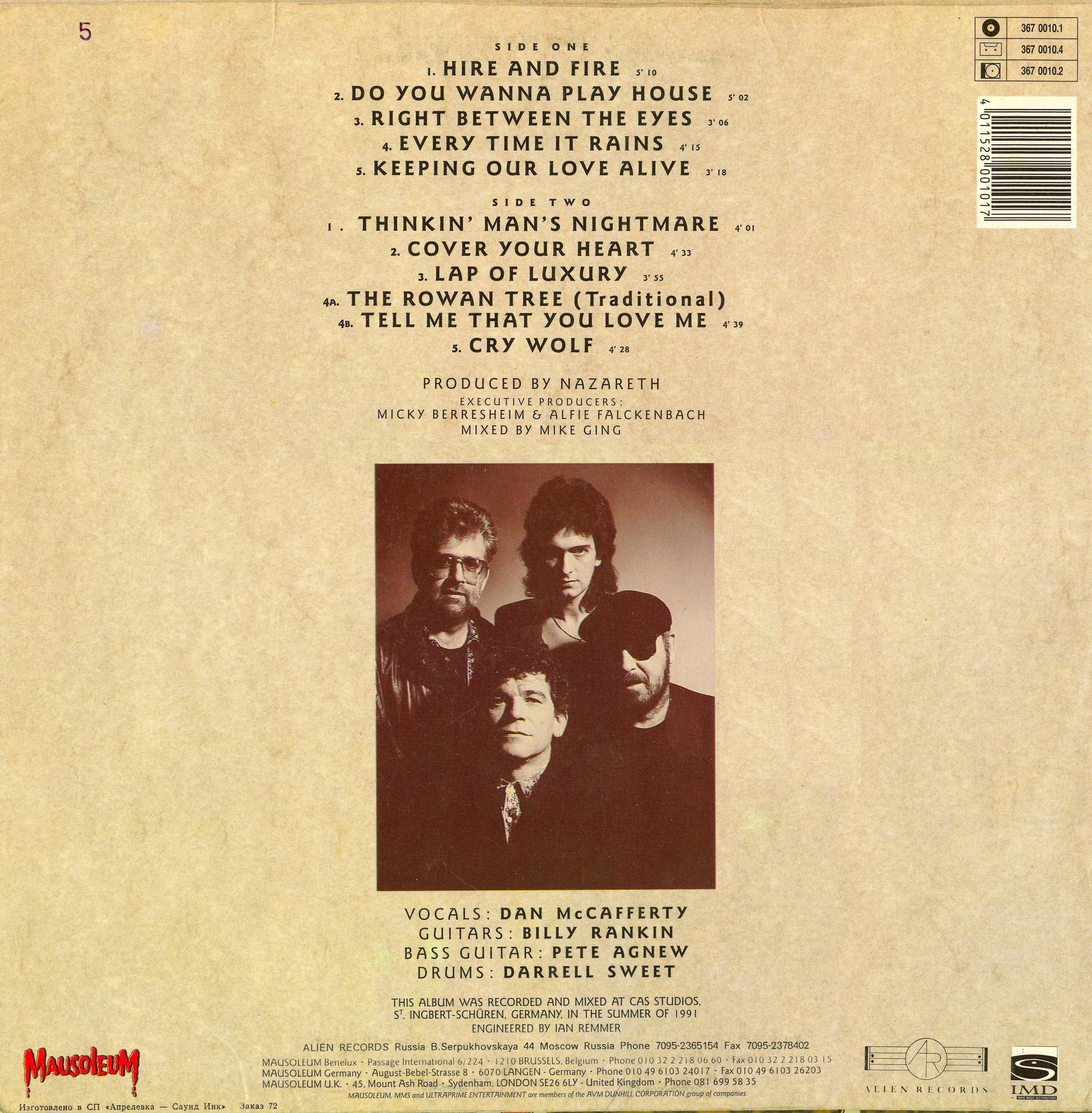 Nazareth - No Jive
