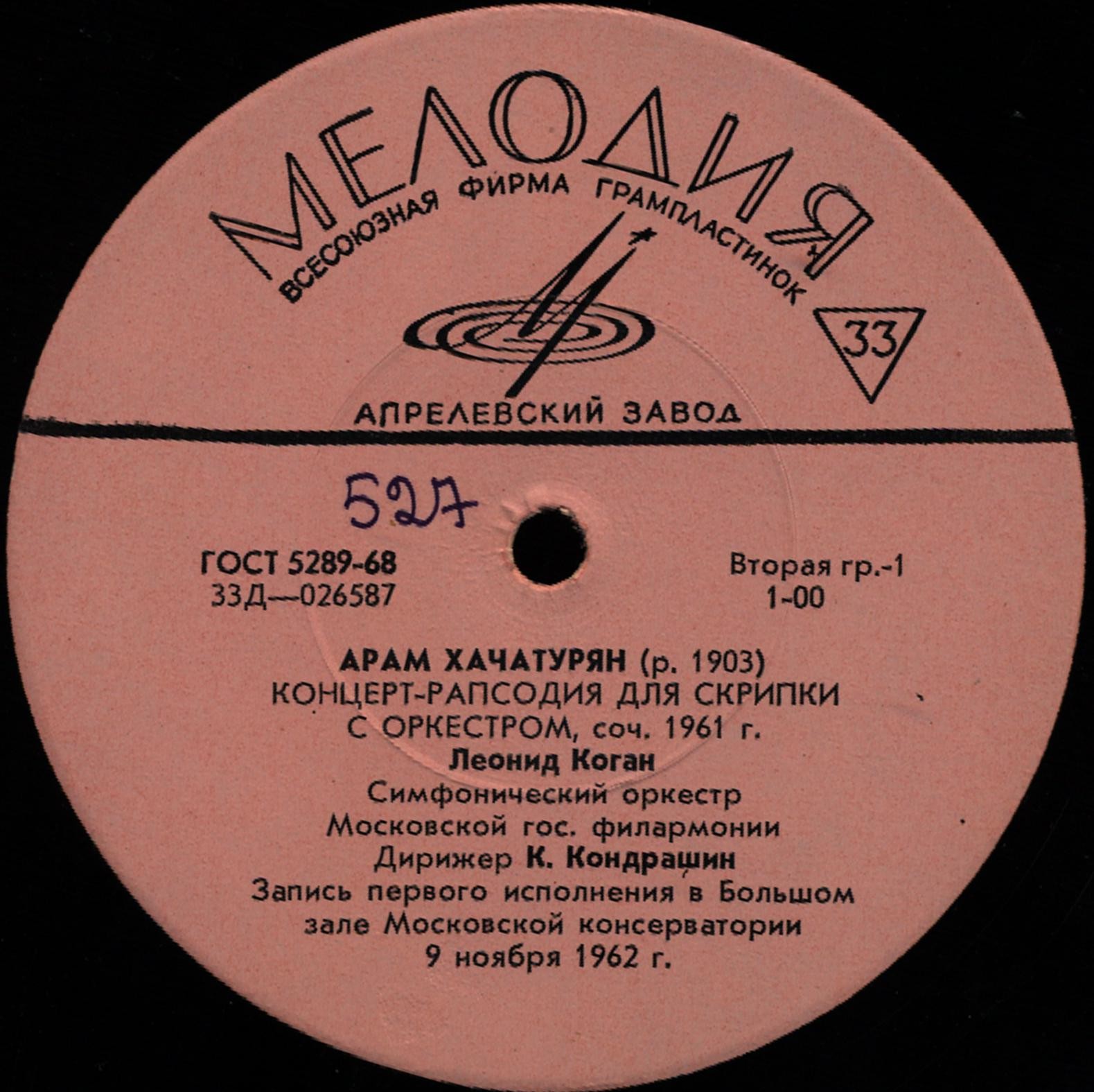 А. ХАЧАТУРЯН (1903)