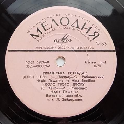 Украинская эстрада