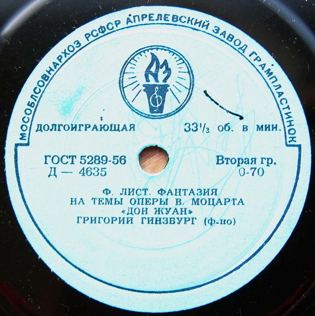 Григорий ГИНЗБУРГ (ф-но)