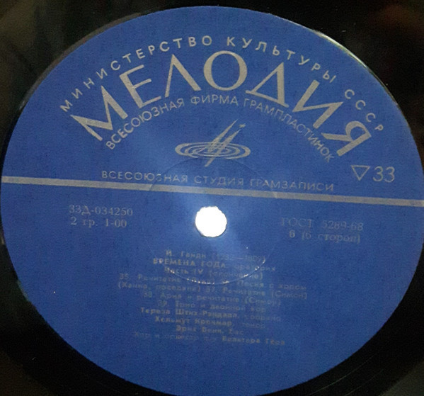 Й. Гайдн. "Времена года", оратория