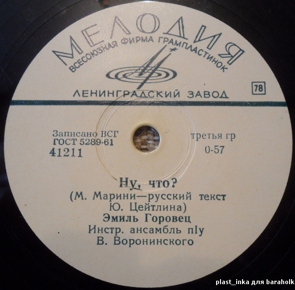 Эмиль Горовец — Ну, что? / Пачанга