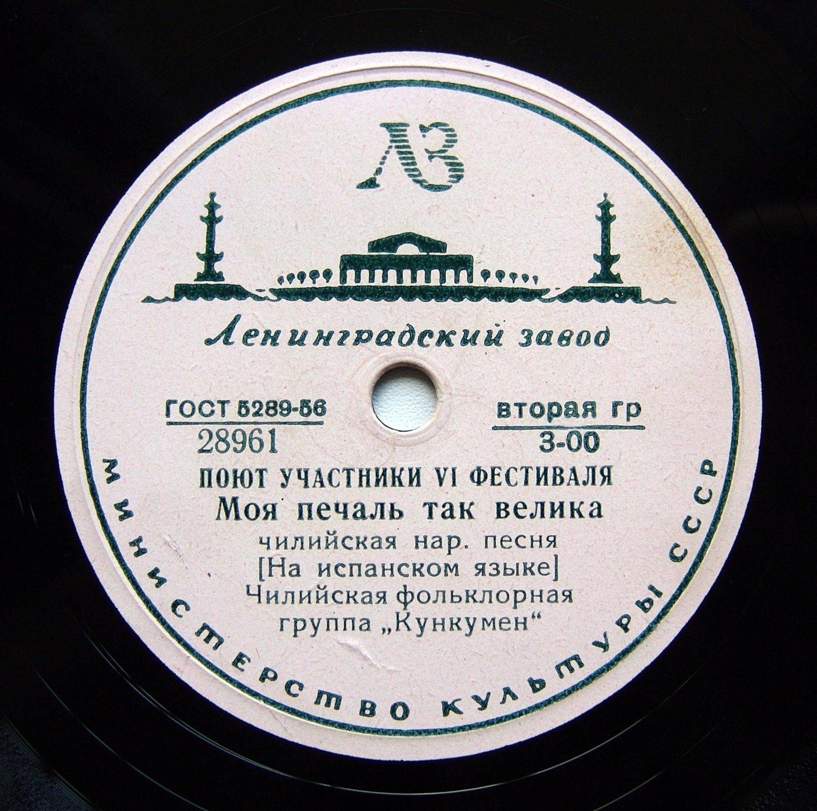 Чилийская фольклорая группа «Кункумен» п/у   Р. Аларкона