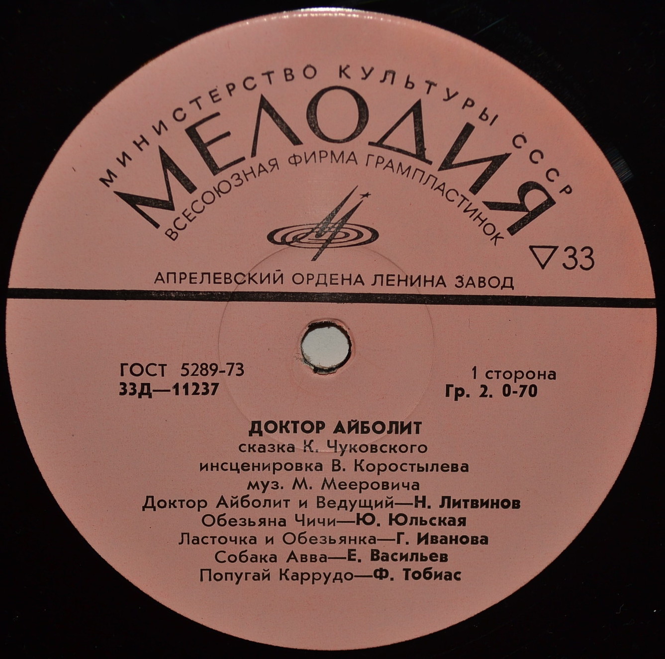 К. И. Чуковский. Доктор Айболит