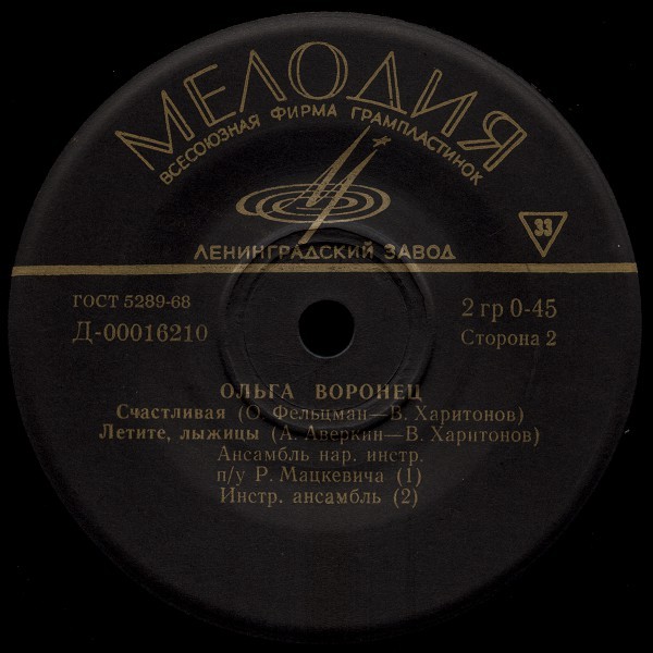 Ольга Воронец
