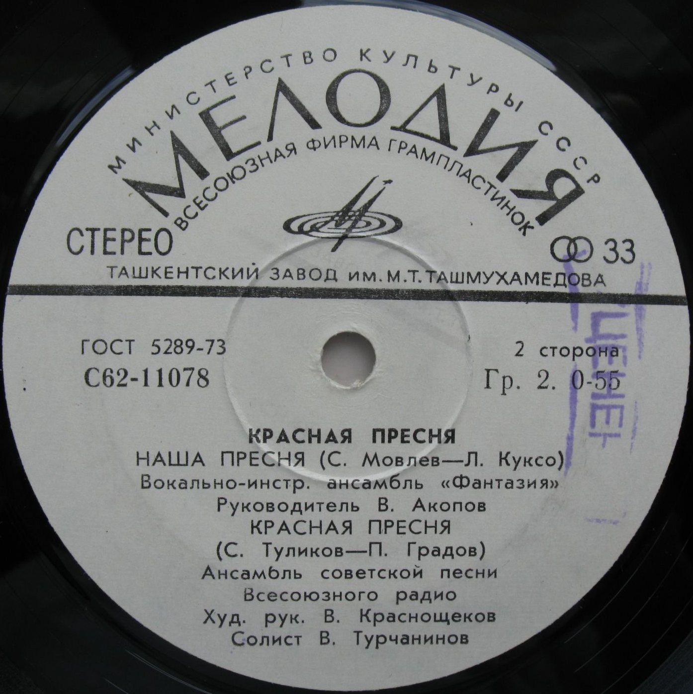 КРАСНАЯ ПРЕСНЯ