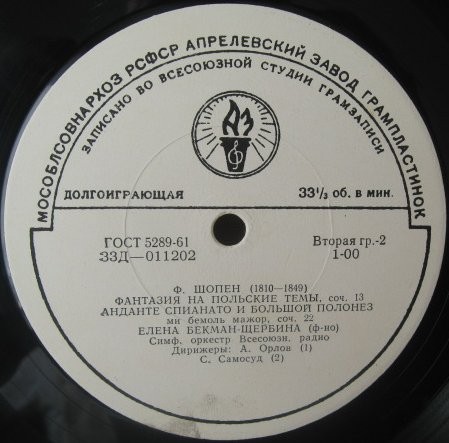 Елена БЕКМАН-ЩЕРБИНА (ф-но)