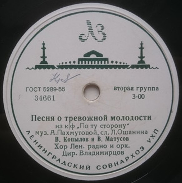 В. Копылов и В. Матусов - Песня о тревожной молодости / Огни дорожные горят