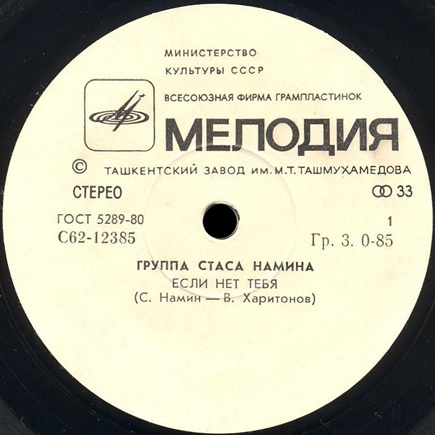 Группа Стаса Намина