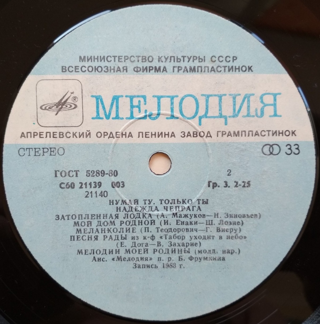 Надежда ЧЕПРАГА «Только ты»