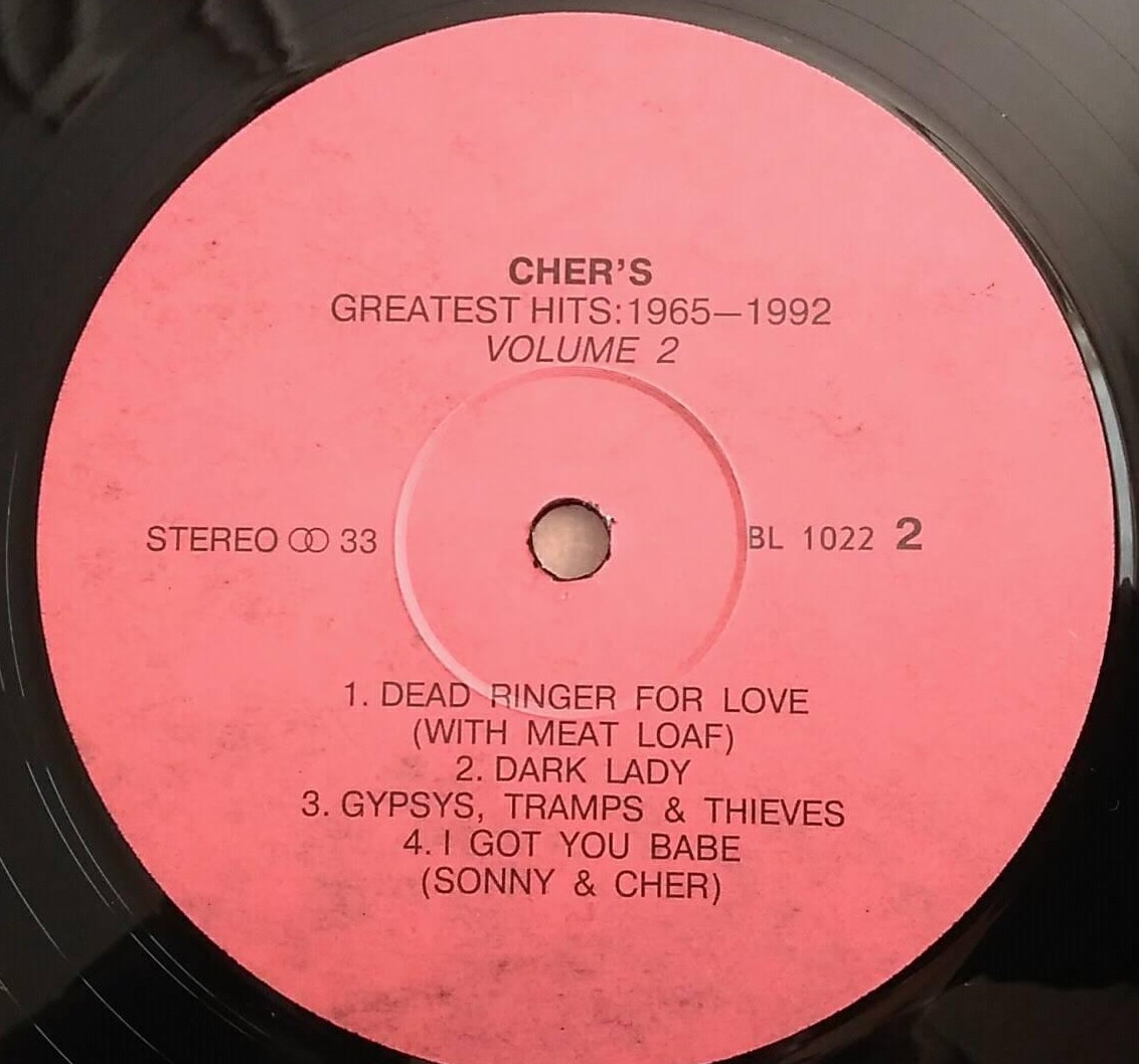 CHER. Greatest Hits (2)