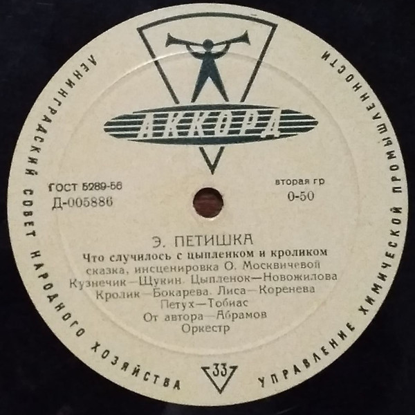 Э. Петишка. Что случилось с цыплёнком и кроликом