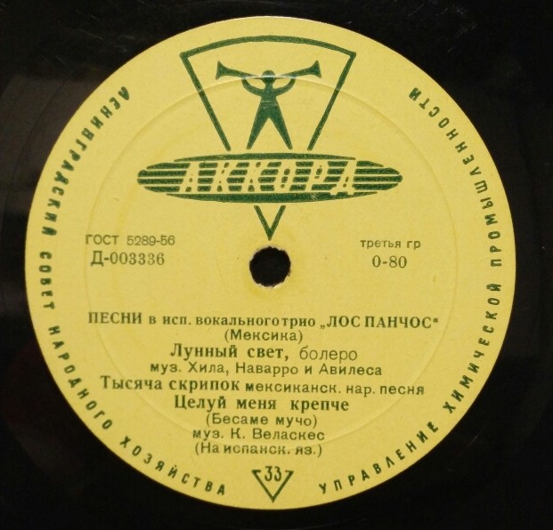 Вокальное трио "Лос Панчос" (Мексика)