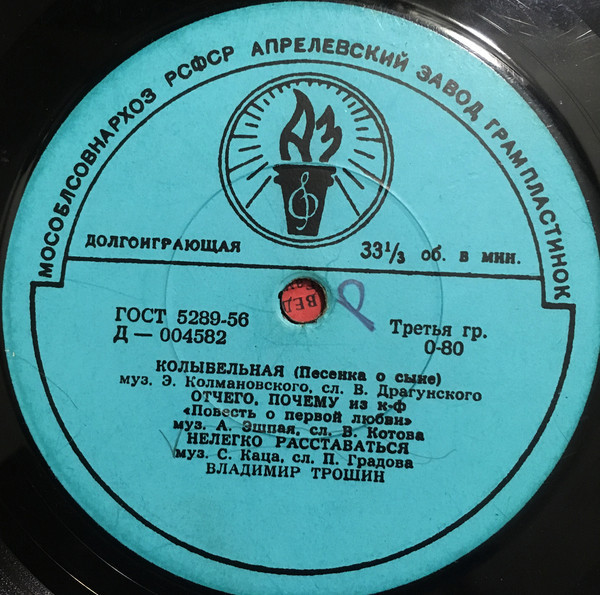 Поёт Владимир Трошин