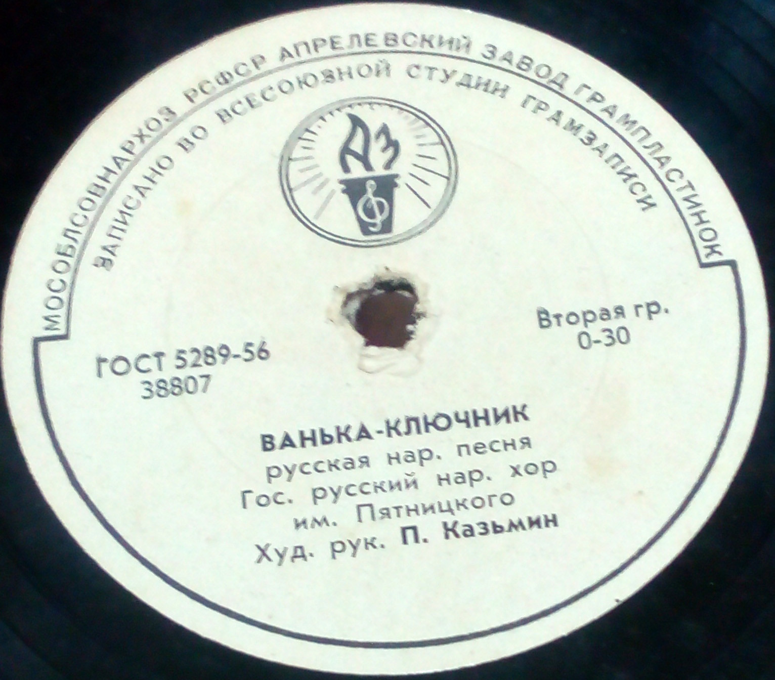 ГОС. РУССКИЙ НАР. ХОР ИМ. ПЯТНИЦКОГО