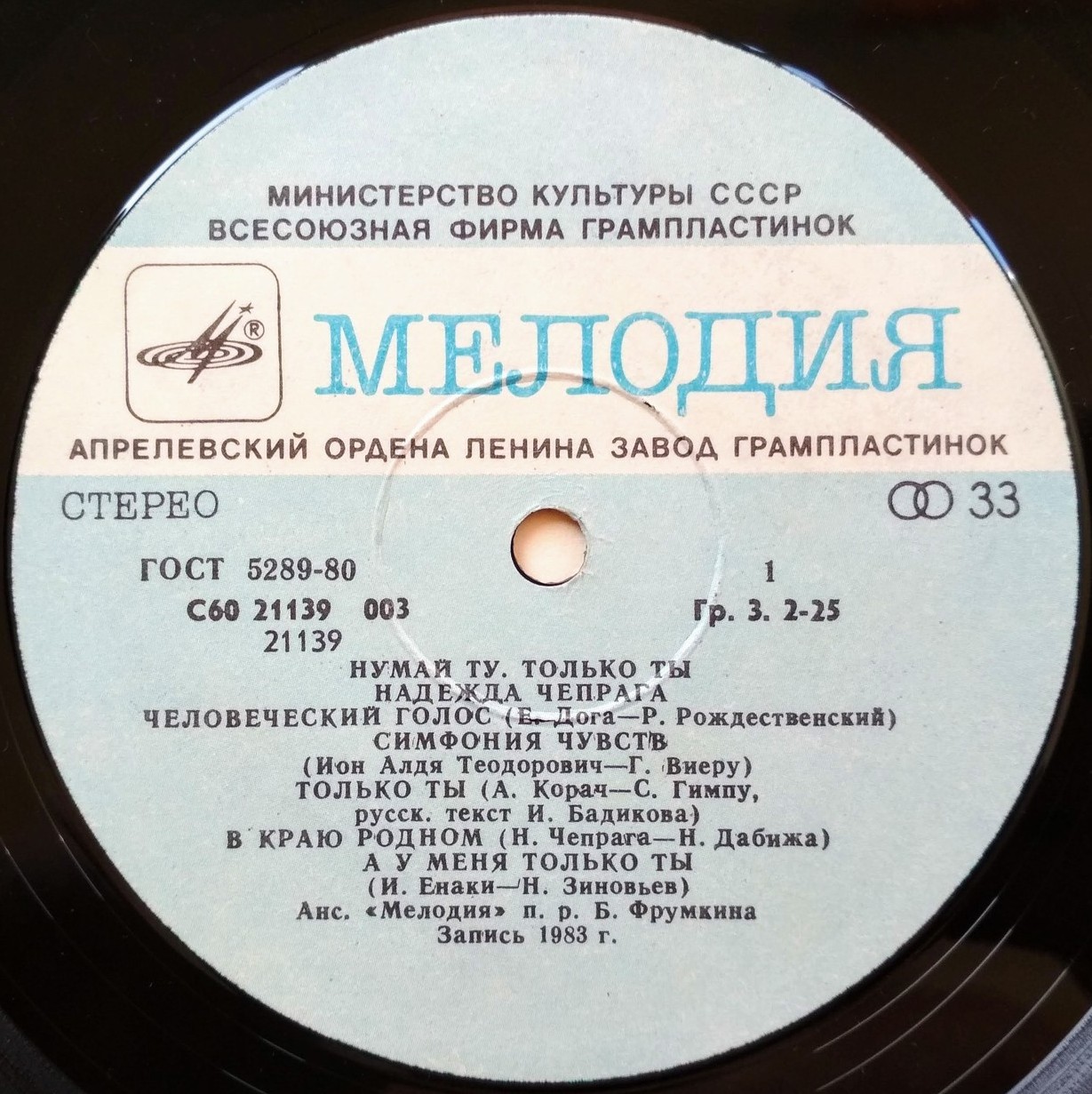 Надежда ЧЕПРАГА «Только ты»