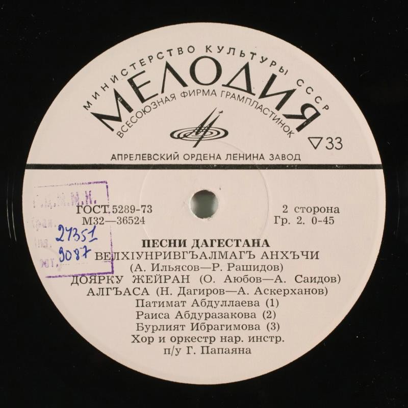 ПЕСНИ ДАГЕСТАНА