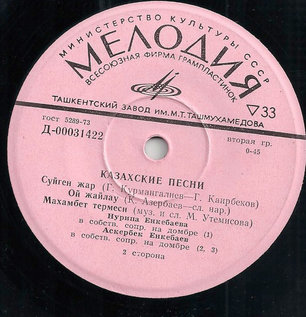 ЕНКЕБАЕВА Нурипа, ЕНКЕБАЕВ Аскербек