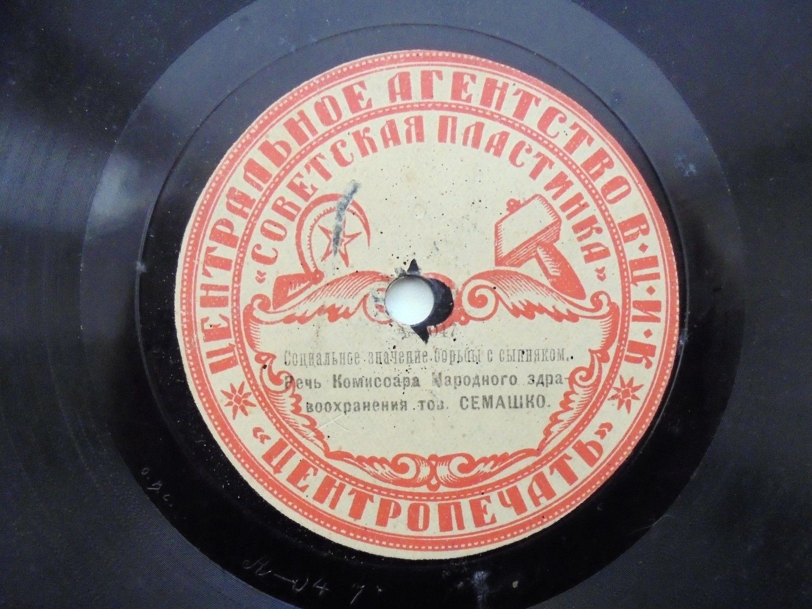 Речь комиссара Народного здравоохранения тов. Семашко - Социальное значение борьбы с сыпняком // Медицина трудящихся и социализм