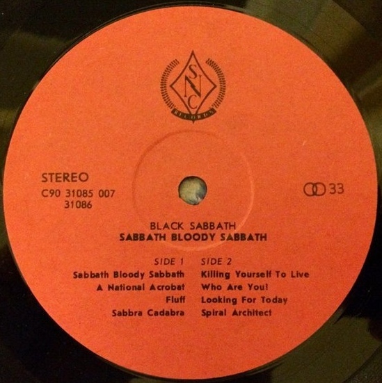Black Sabbath — Sabbath Bloody Sabbath