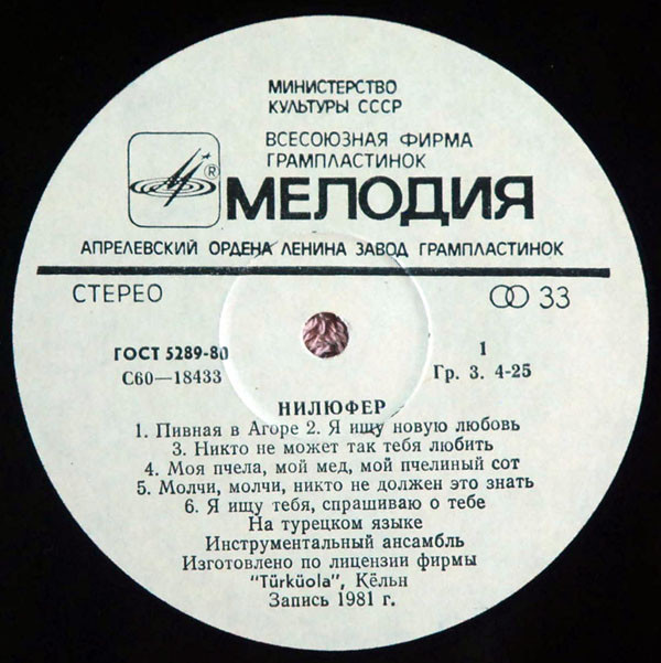 НИЛЮФЕР. Nilüfer