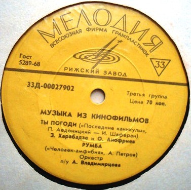 Музыка из кинофильмов