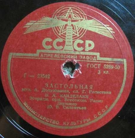 В. Канделаки - "Реро" / Застольная