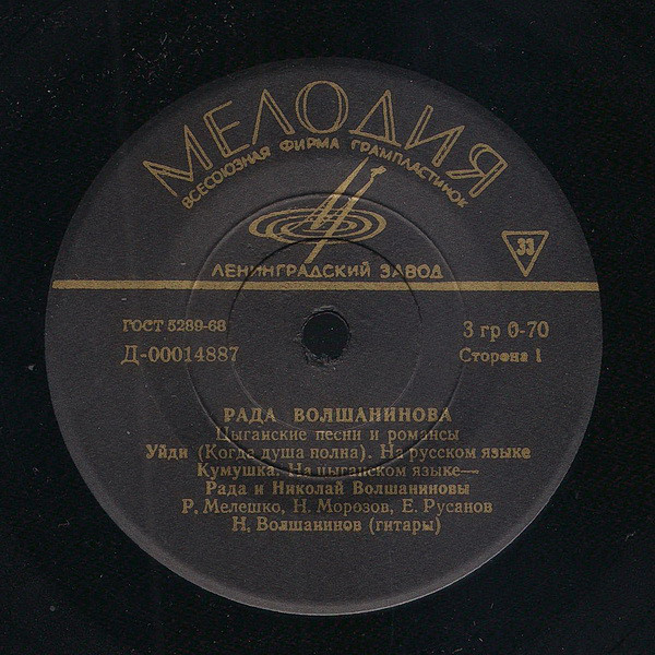 Рада Волшанинова