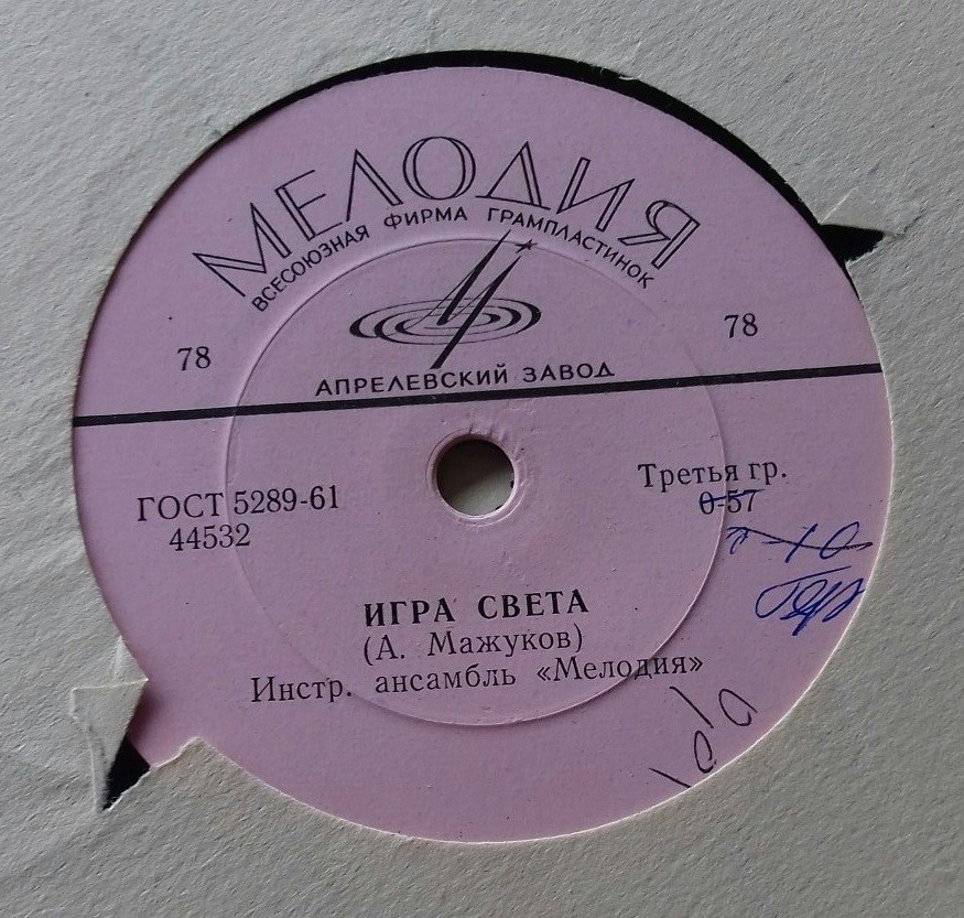 Инструментальный ансамбль "Мелодия" - Улыбка // Игра света