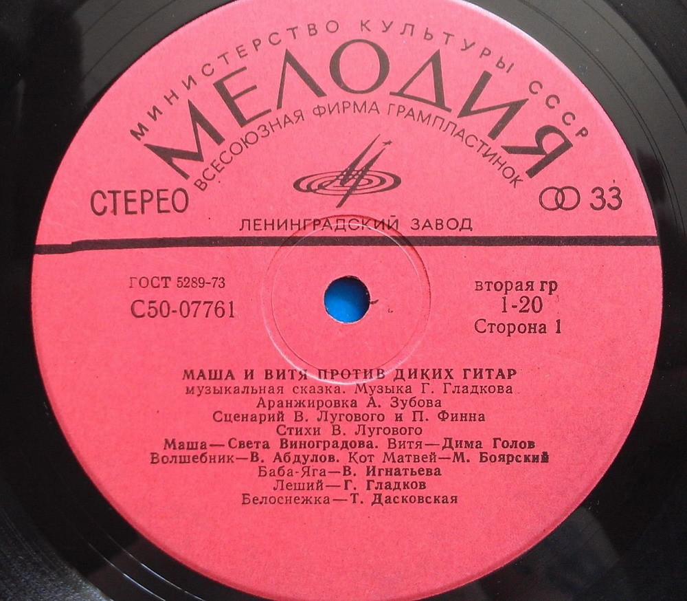 Маша и Витя против «Диких гитар», музыкальная сказка