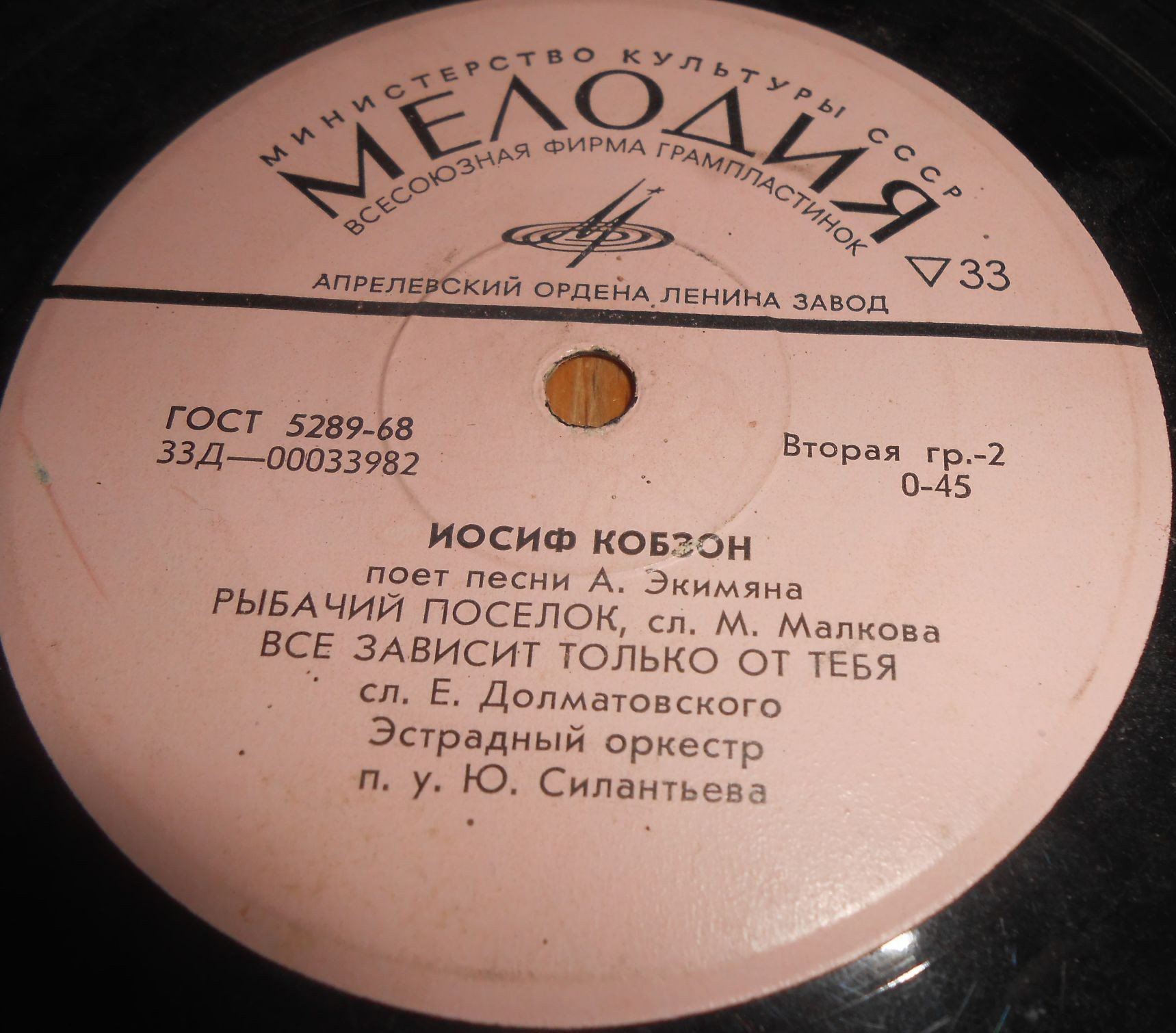 Иосиф КОБЗОН поёт песни А. Экимяна