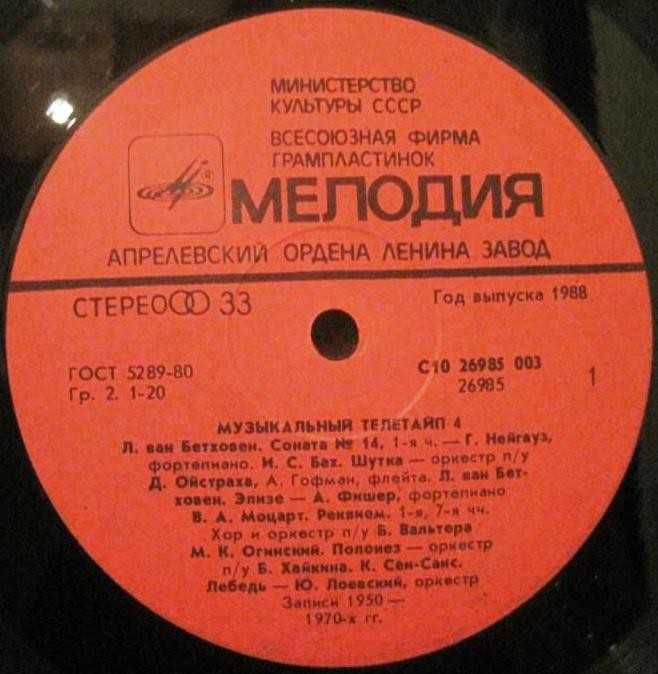 Музыкальный телетайп 4