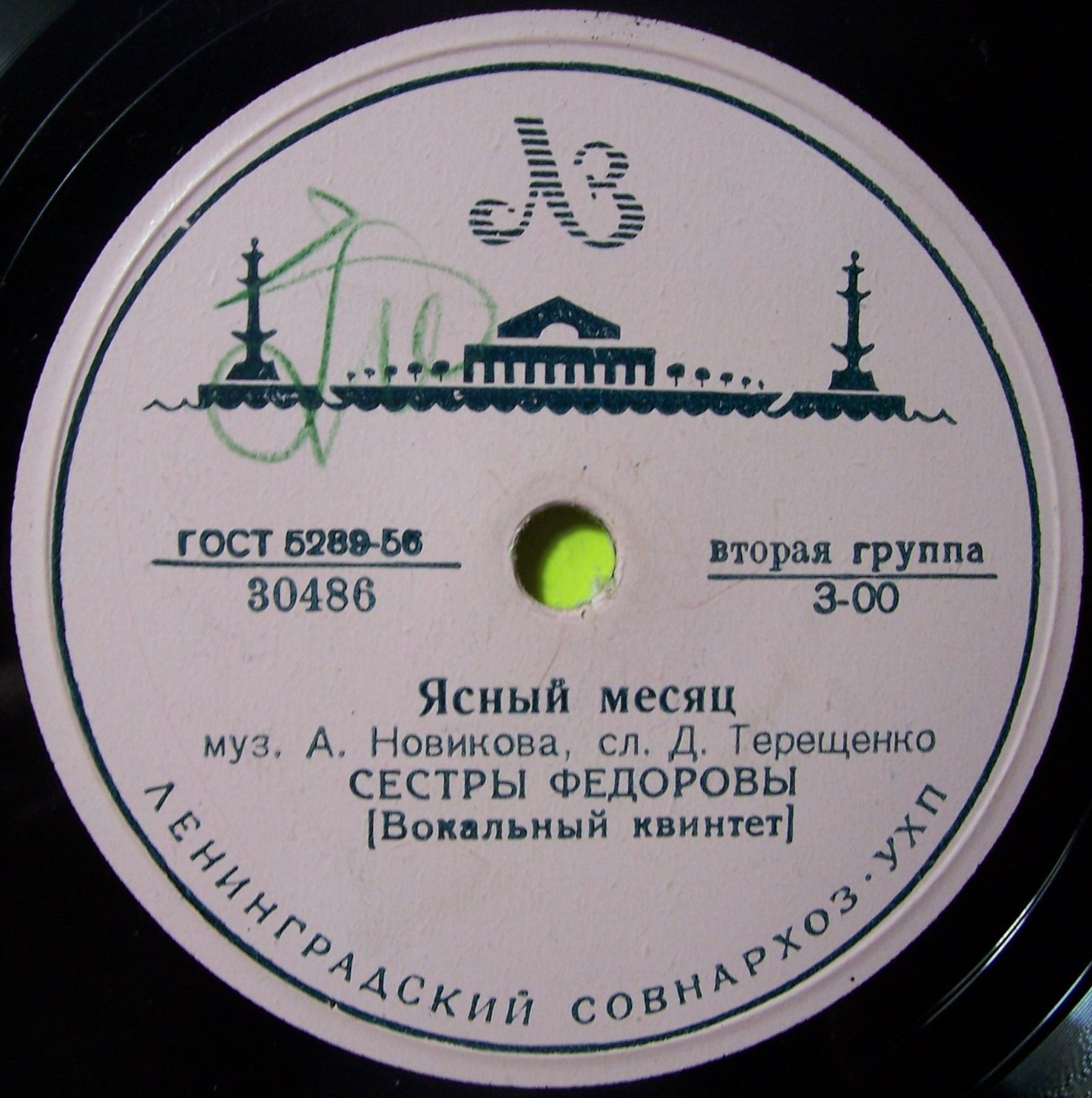 Сёстры Фёдоровы (вокальный квинтет) – Ясный месяц / Было время - часто ездил