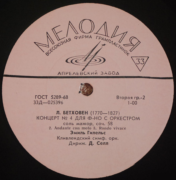Л. Бетховен. Концерт № 4 для фортепиано с оркестром соль мажор, соч. 58