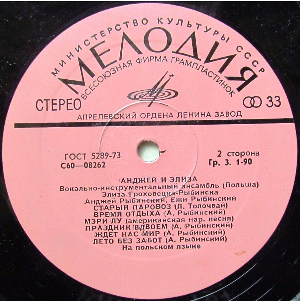 ВИА «АНДЖЕЙ и ЭЛИЗА» (Польша)