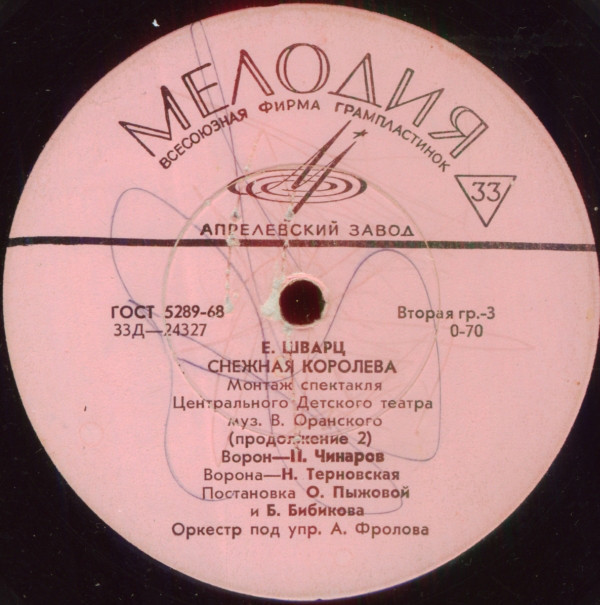 Е. Шварц. Снежная королева