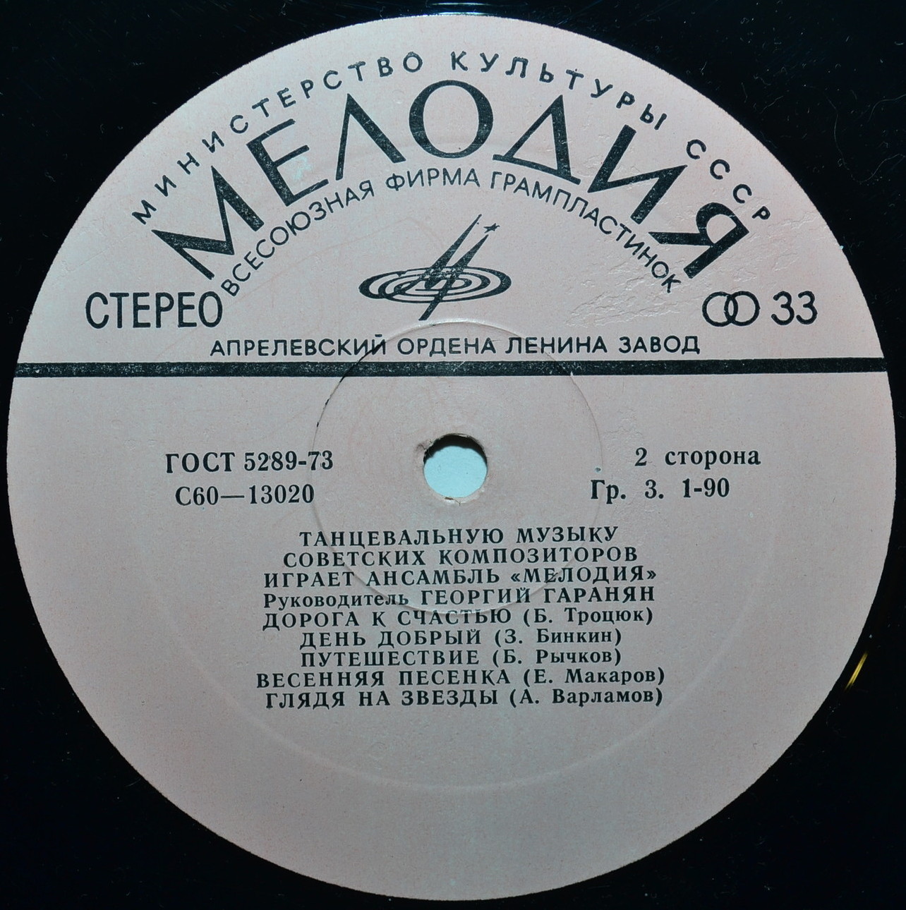 Играет ансамбль "Мелодия". ТАНЦЕВАЛЬНАЯ МУЗЫКА СОВЕТСКИХ КОМПОЗИТОРОВ