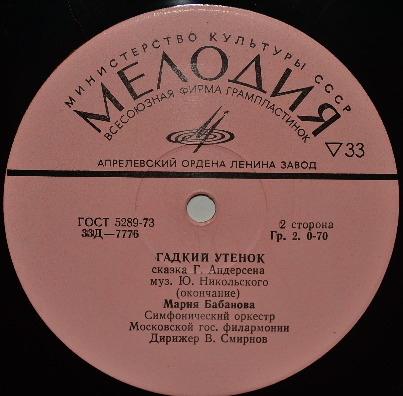 Г. Х. Андерсен. Гадкий утёнок